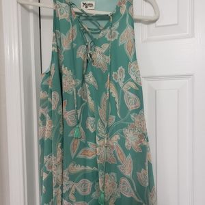 Show me your mumu smym lace front tank dress